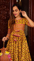 Pomcha Jaipur Dariya Cotton Anarkali Set